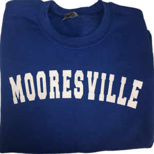 Mooresville Blue Sweatshirt