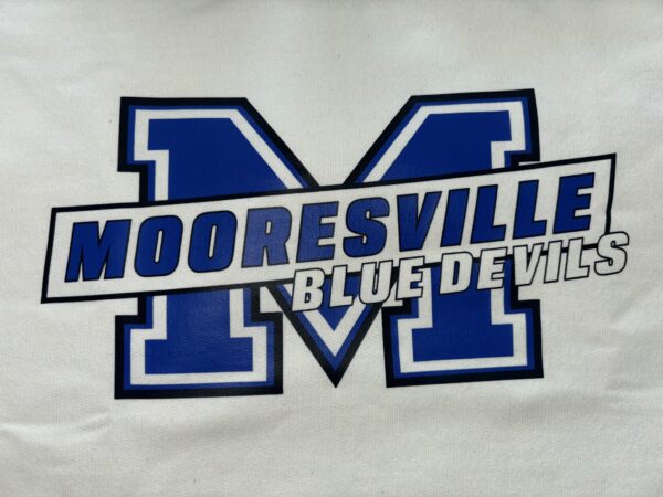 Mooresville White Crew Neck